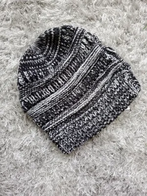 Messy Bun Beanie