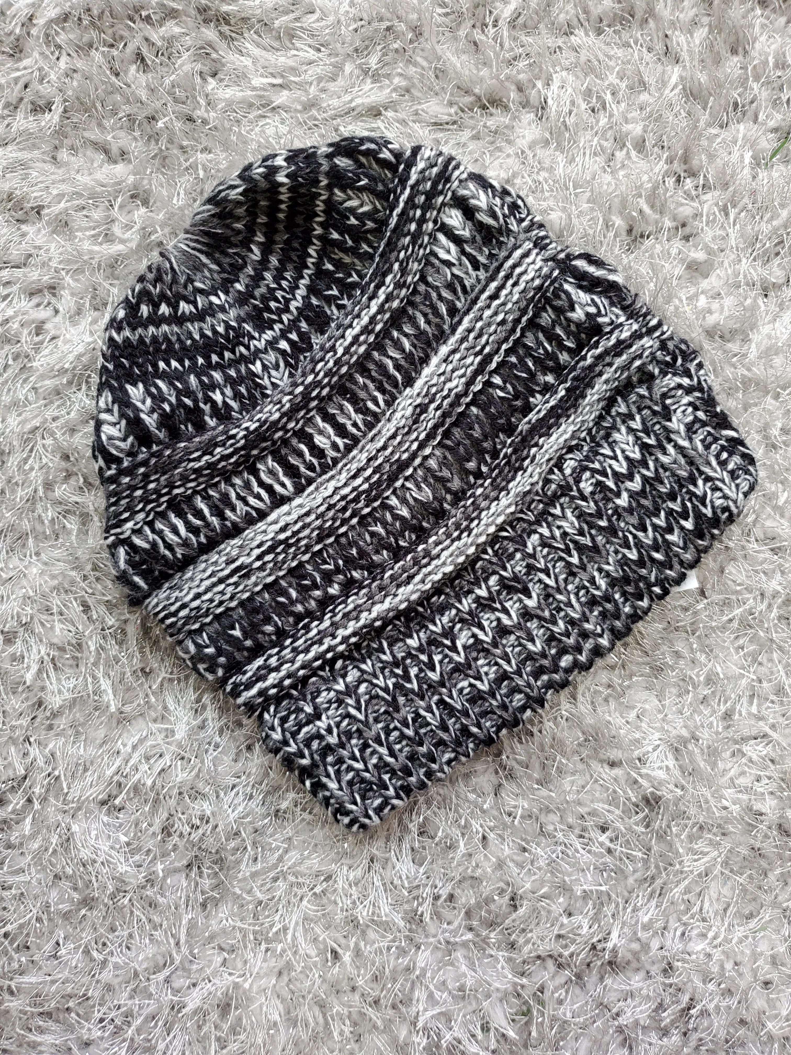 Messy Bun Beanie