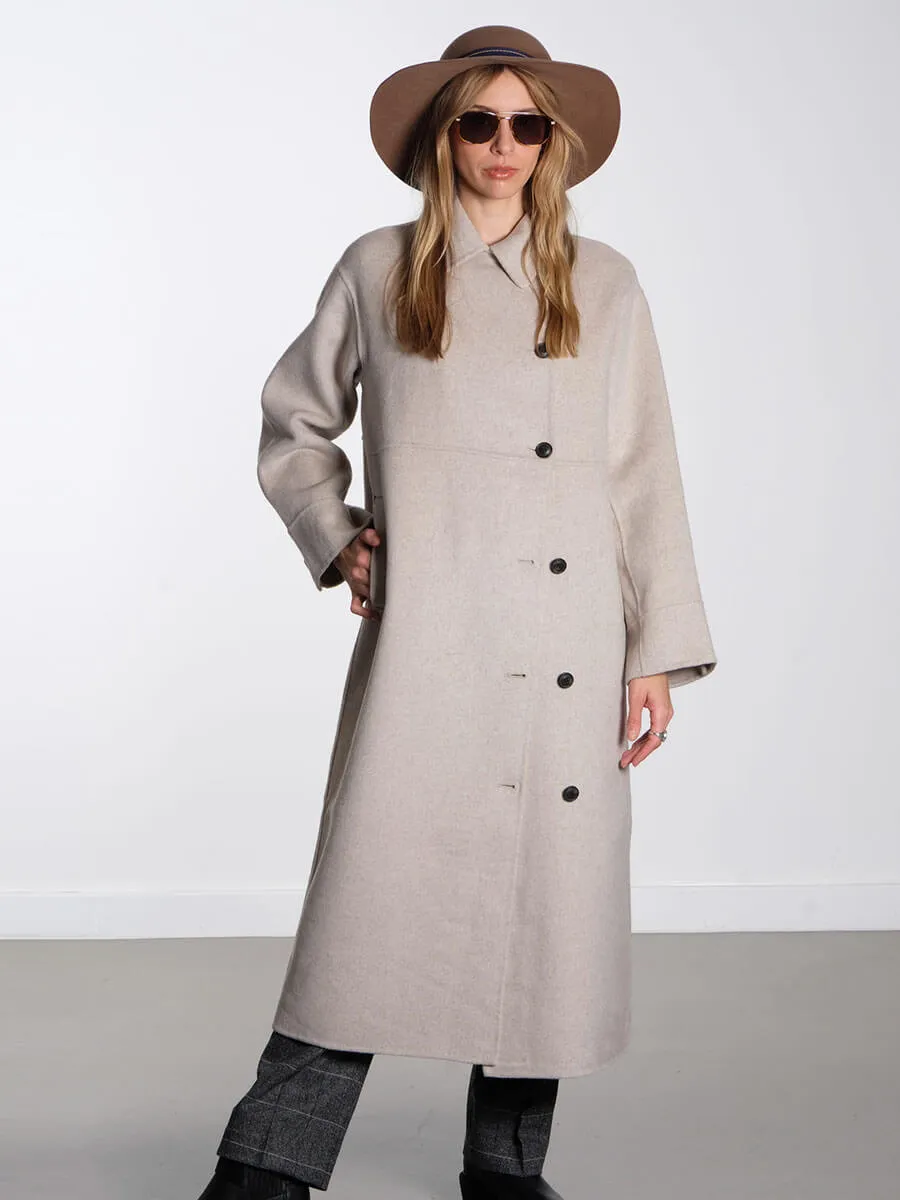 Mia Cashmere Hat - Beige