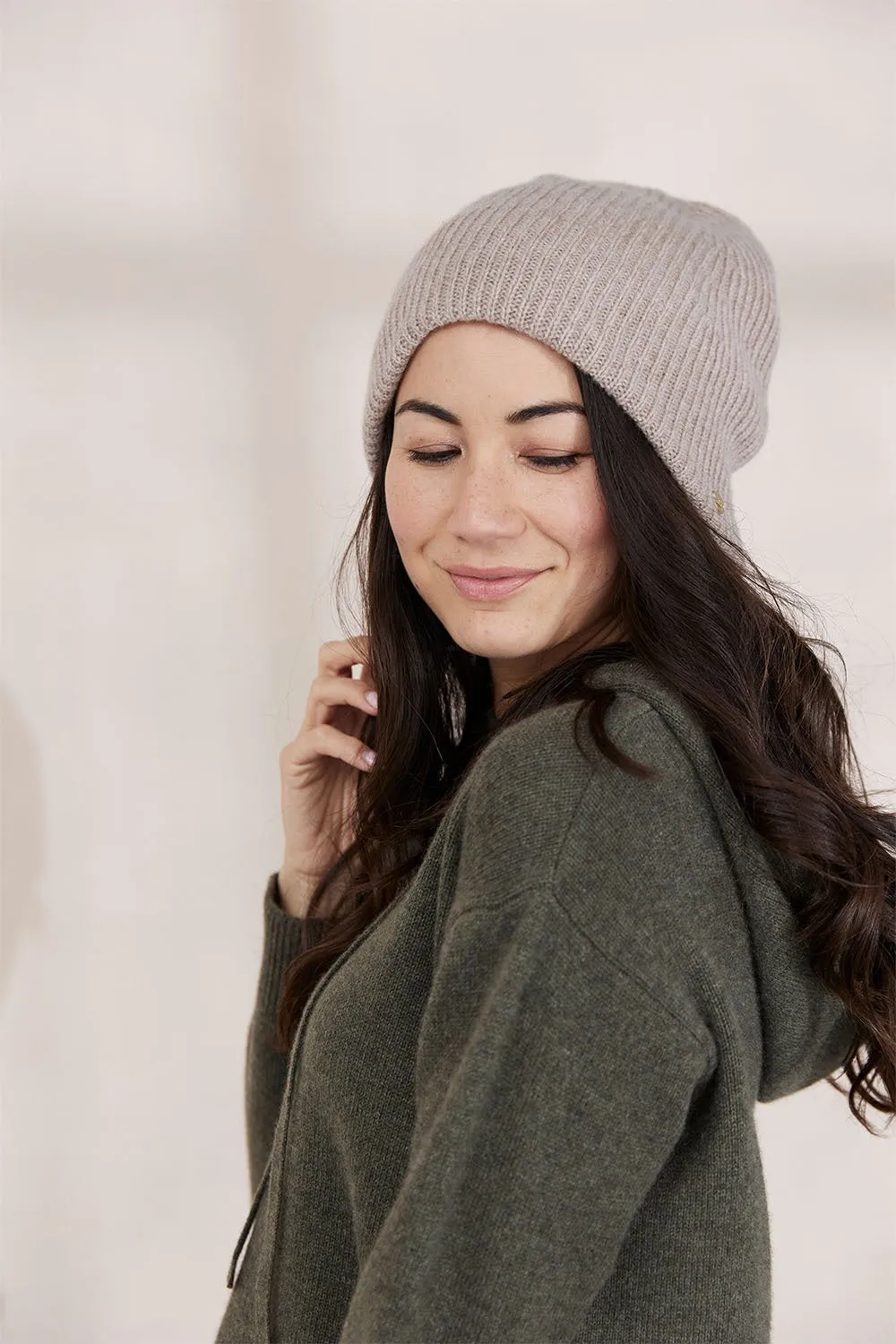 Mia Fratino Ribbed Beanie 20500