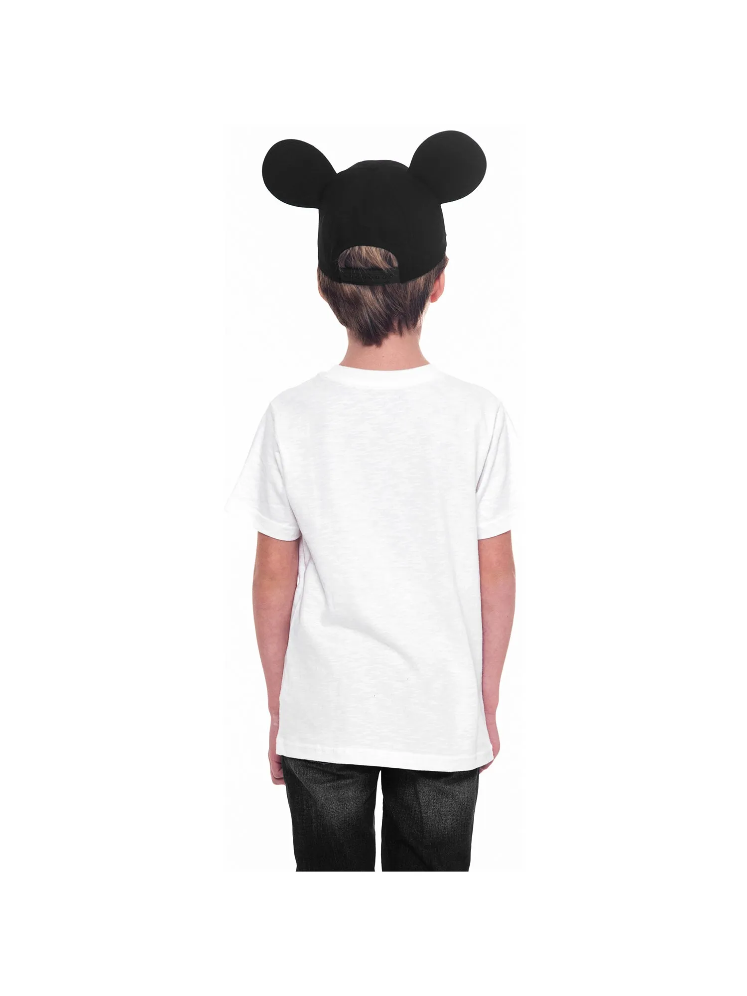 Mickey Mouse Baseball Hat Black with Mickey Ears Youth Boys Girls