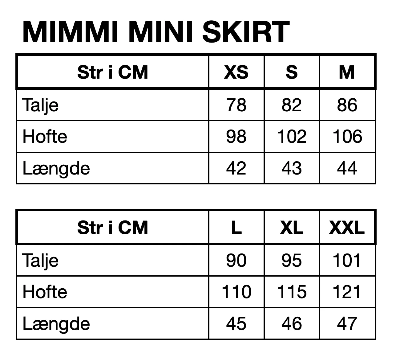 Mimmi Miniskirt - Orange