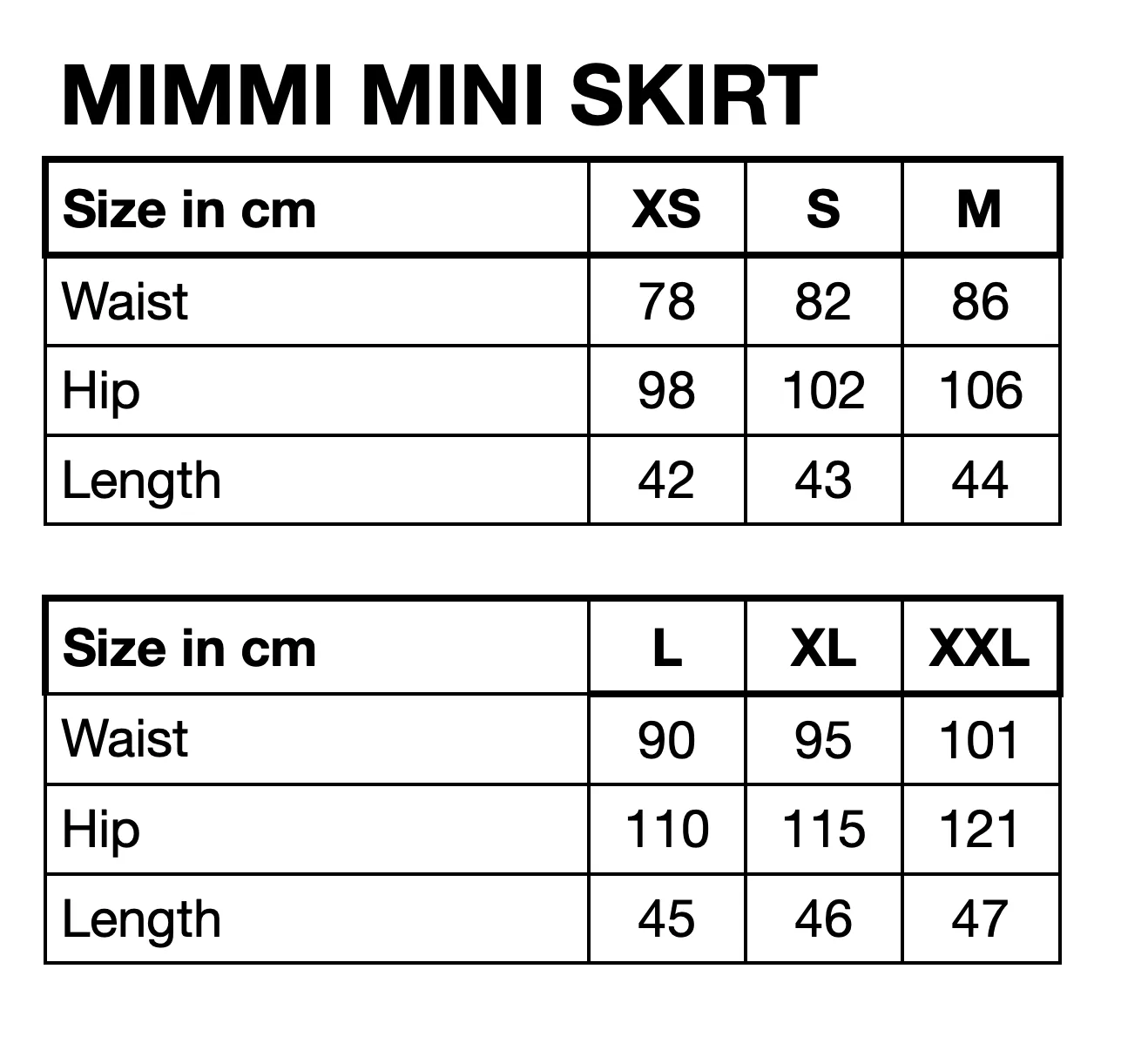 Mimmi Miniskirt - Orange