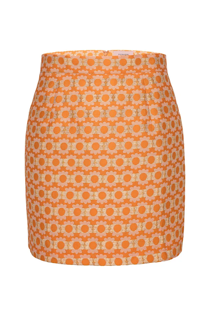 Mimmi Miniskirt - Orange