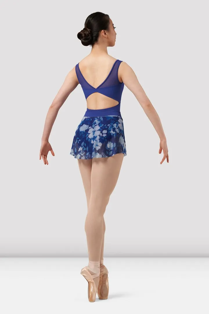 Mirella MS162 Ladies V Front Mesh Pull On Skirt