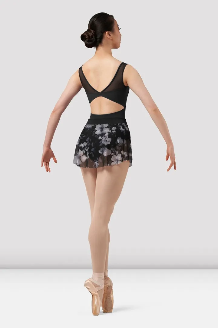 Mirella MS162 Ladies V Front Mesh Pull On Skirt