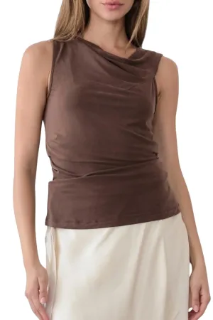 Mod Ref - Asymmetrical Twist Shoulder Top