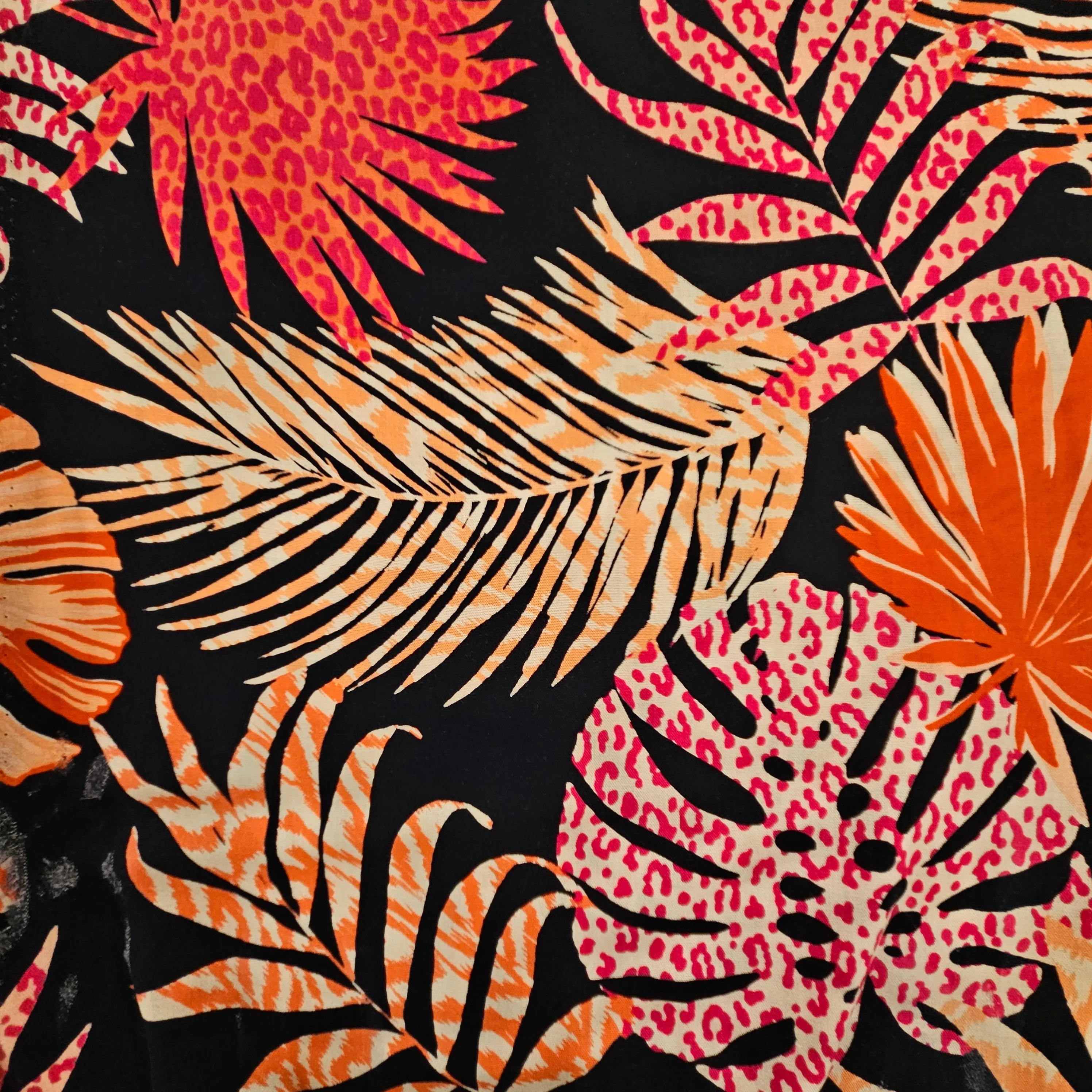 Monstera Rayon Print