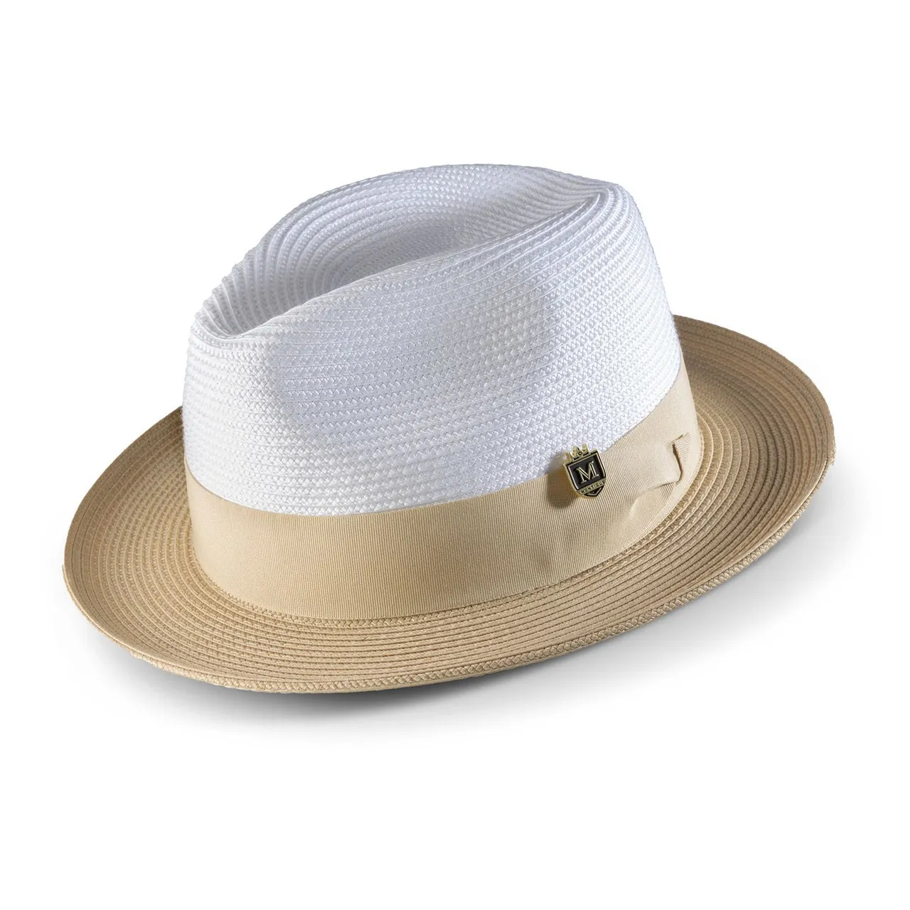 Montique Braided Fedora Hat H-47