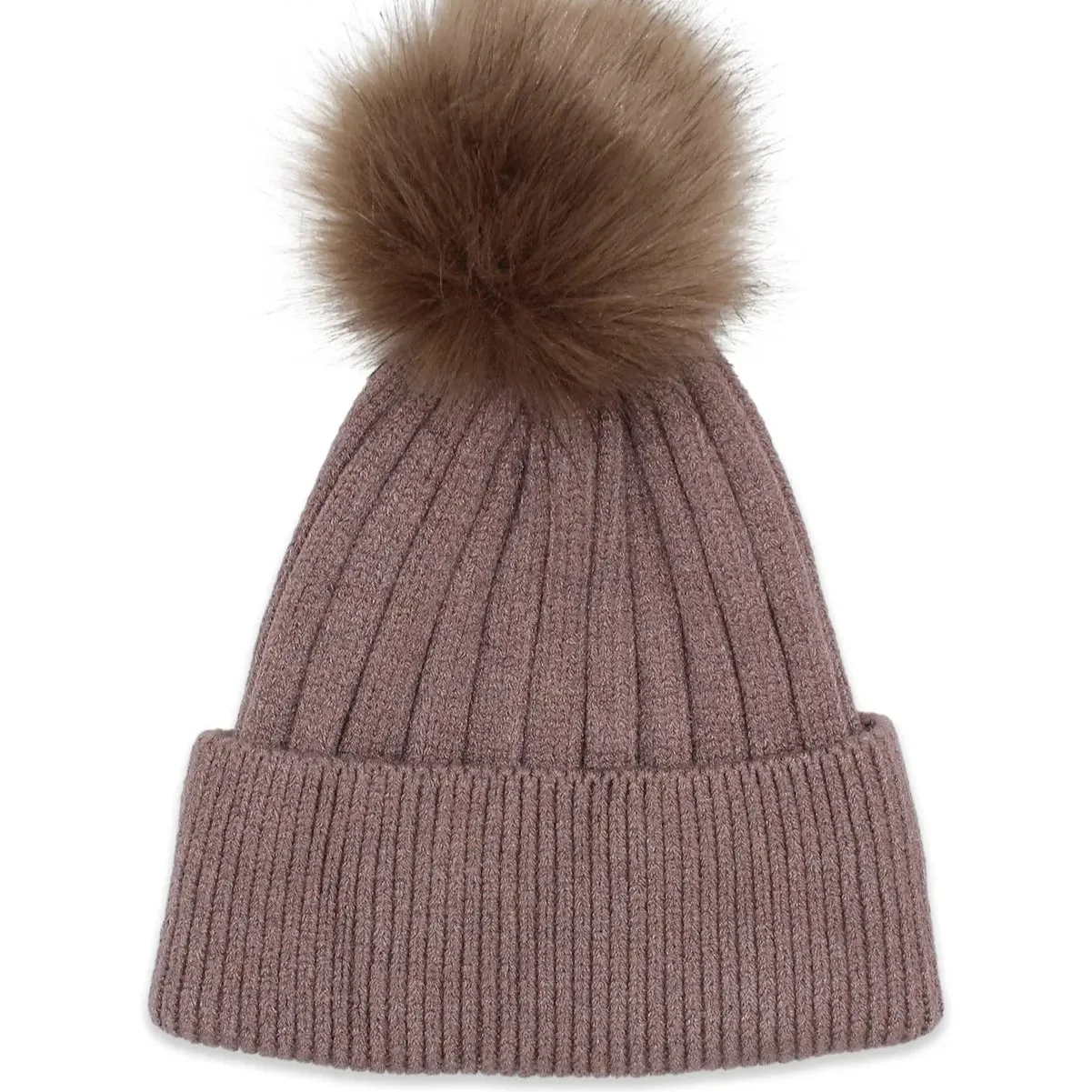 Morgan & Taylor Remi Beanie - Brown/Purple
