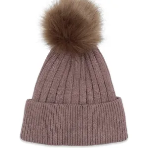 Morgan & Taylor Remi Beanie - Brown/Purple