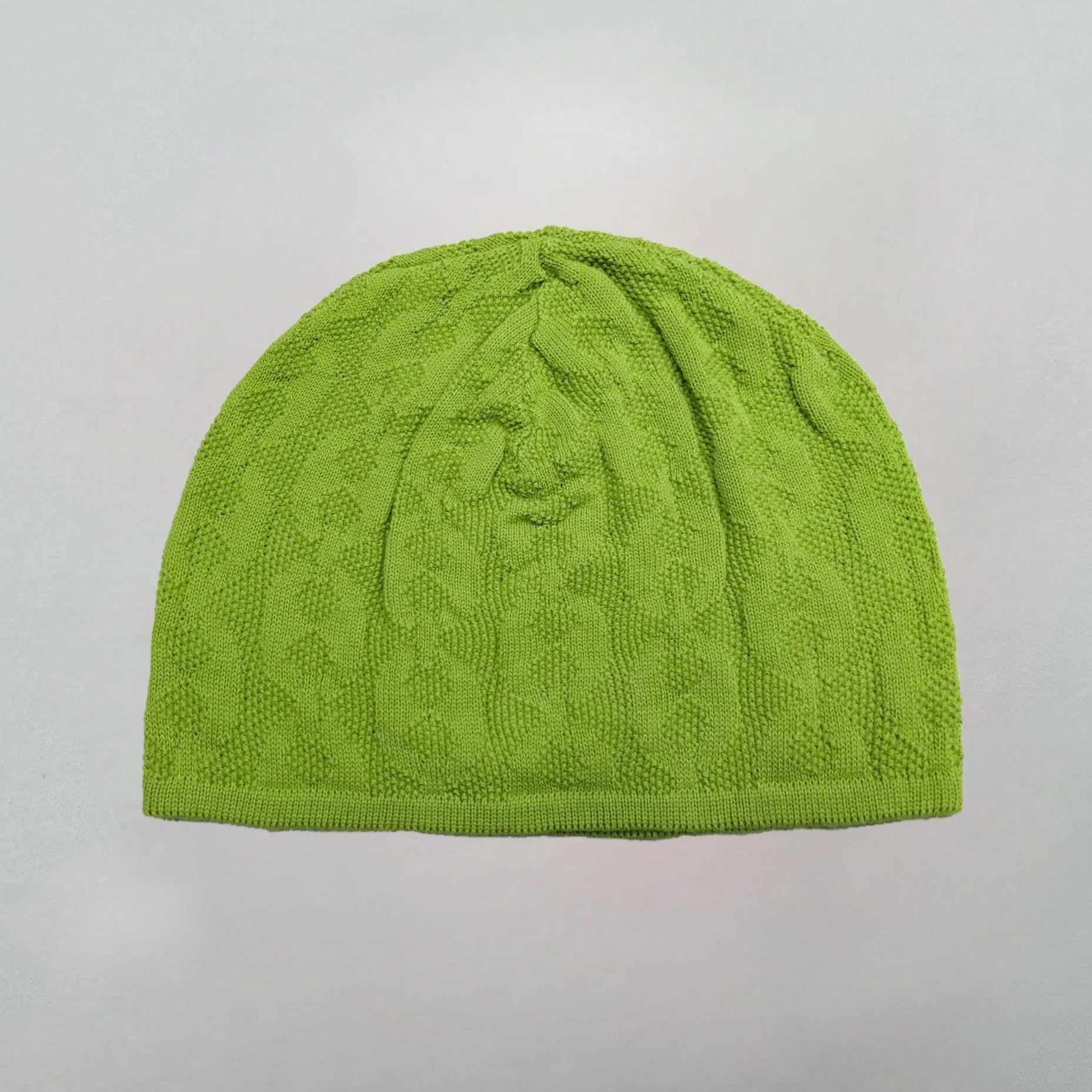 Moses Chain Beanie Lime Green