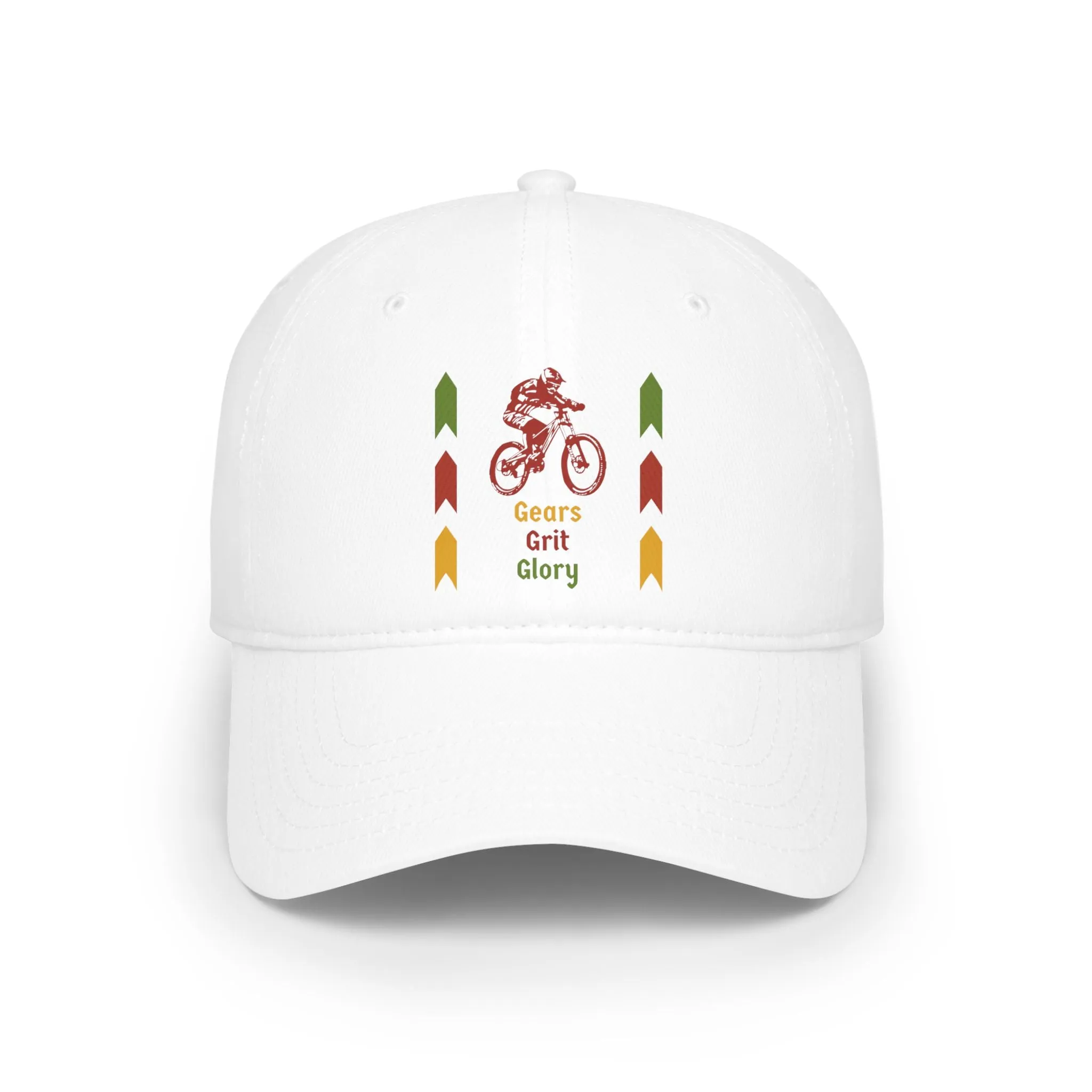 Mountain Biking Theme Baseball Cap