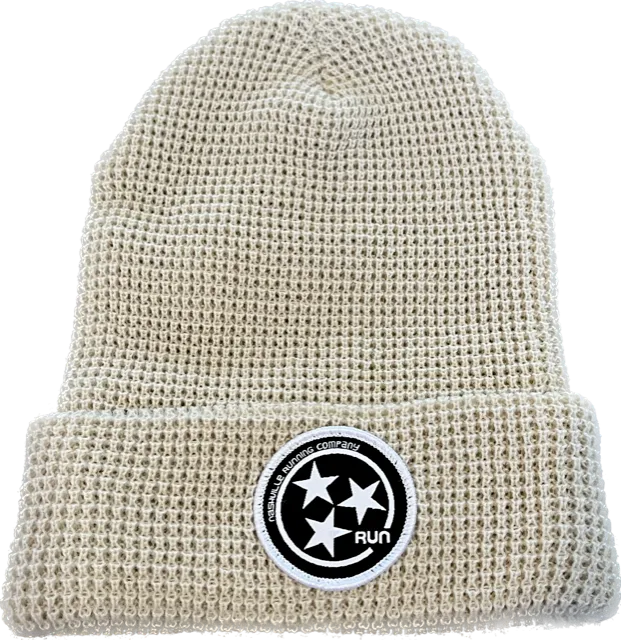 NASH RUN CO TRI STAR WAFFLE KNIT BEANIE