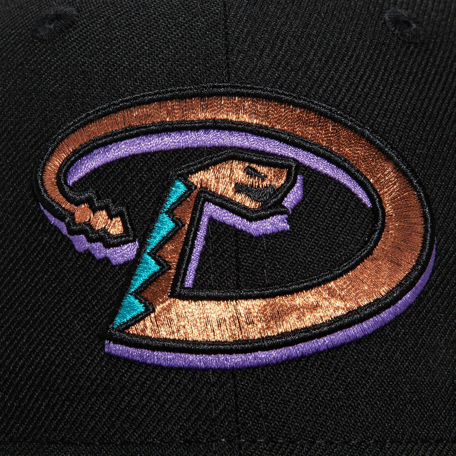 New Era 59Fifty Arizona Diamondbacks 2001 World Series Patch Hat - Black