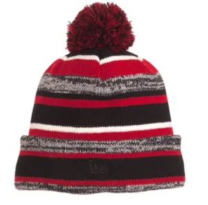New Era Scarlet Sideline Embroidered Beanie