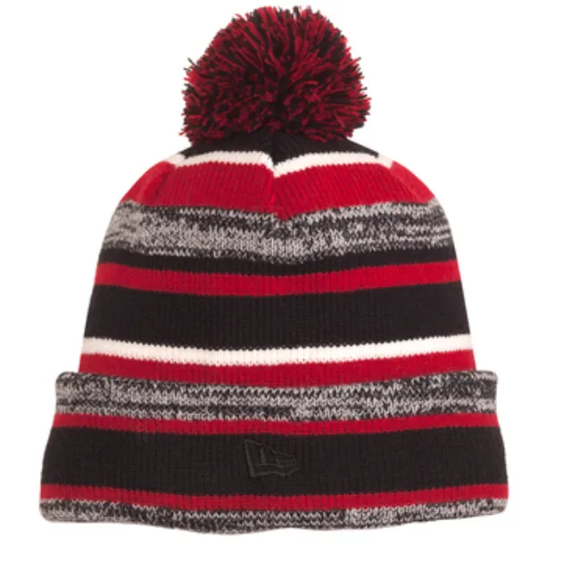New Era Scarlet Sideline Embroidered Beanie