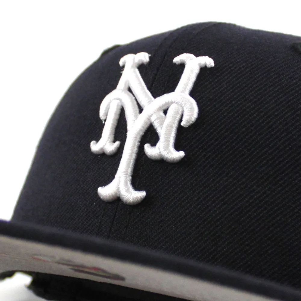 New York Mets New Era 59Fifty Fitted Hat (Navy Gray Under Brim)