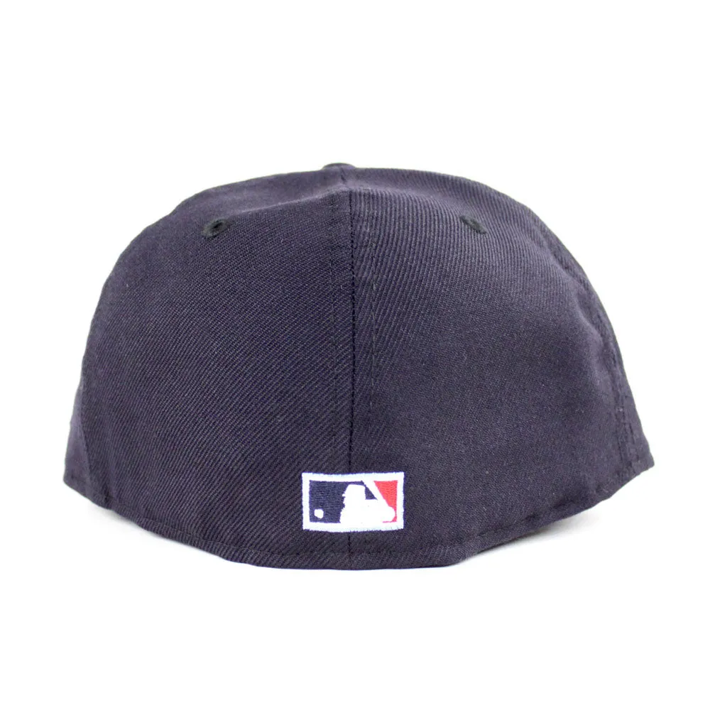 New York Yankees 2000 Subway Series New Era 59Fifty Fitted Hat (Navy Sky Blue Under Brim)