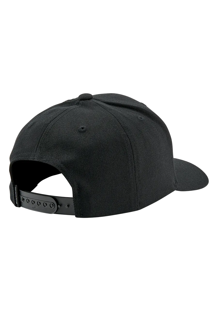 Nixon Deep Down Snapback Hat - Black / White