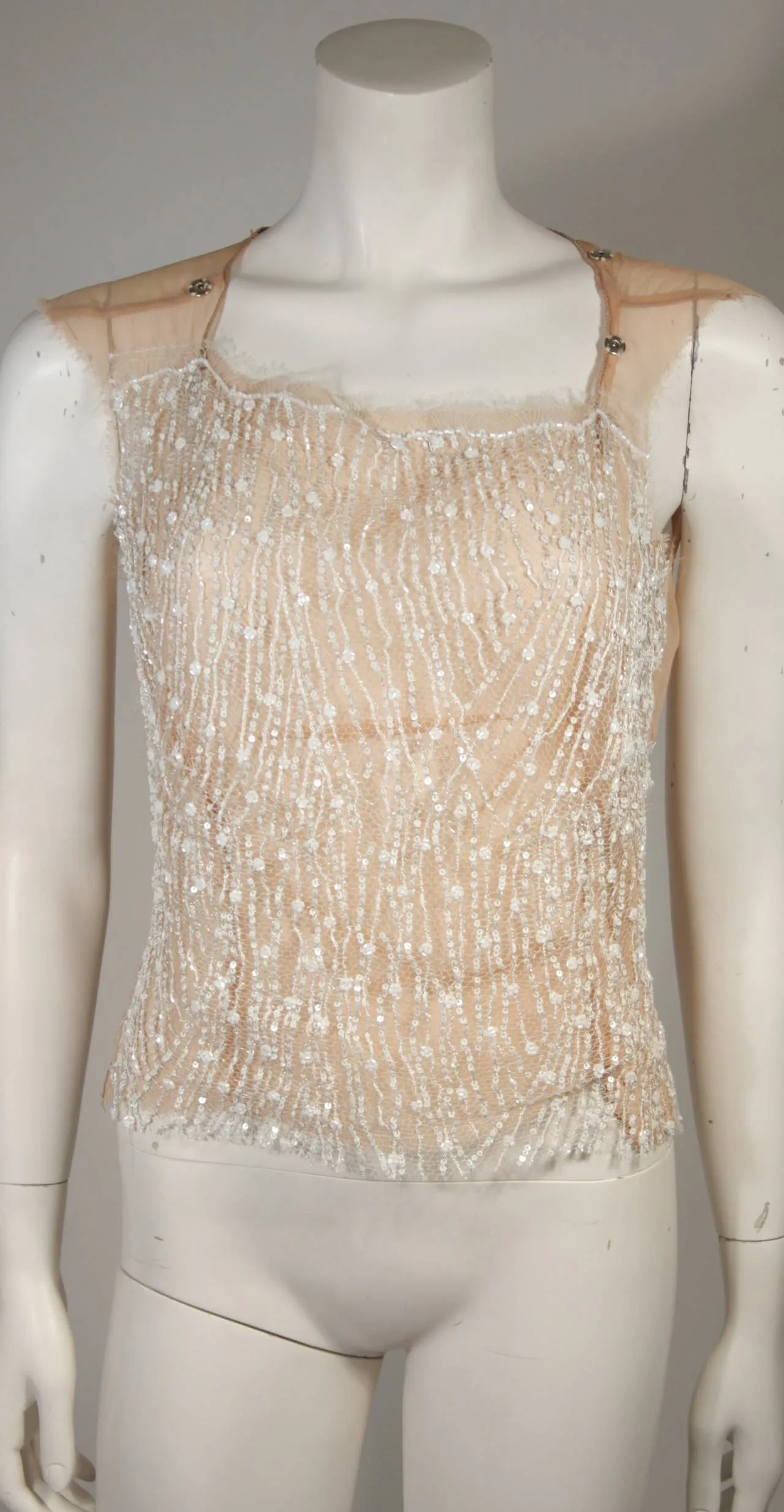 NOLAN MILLER Custom Couture Skirt Suit Size Small