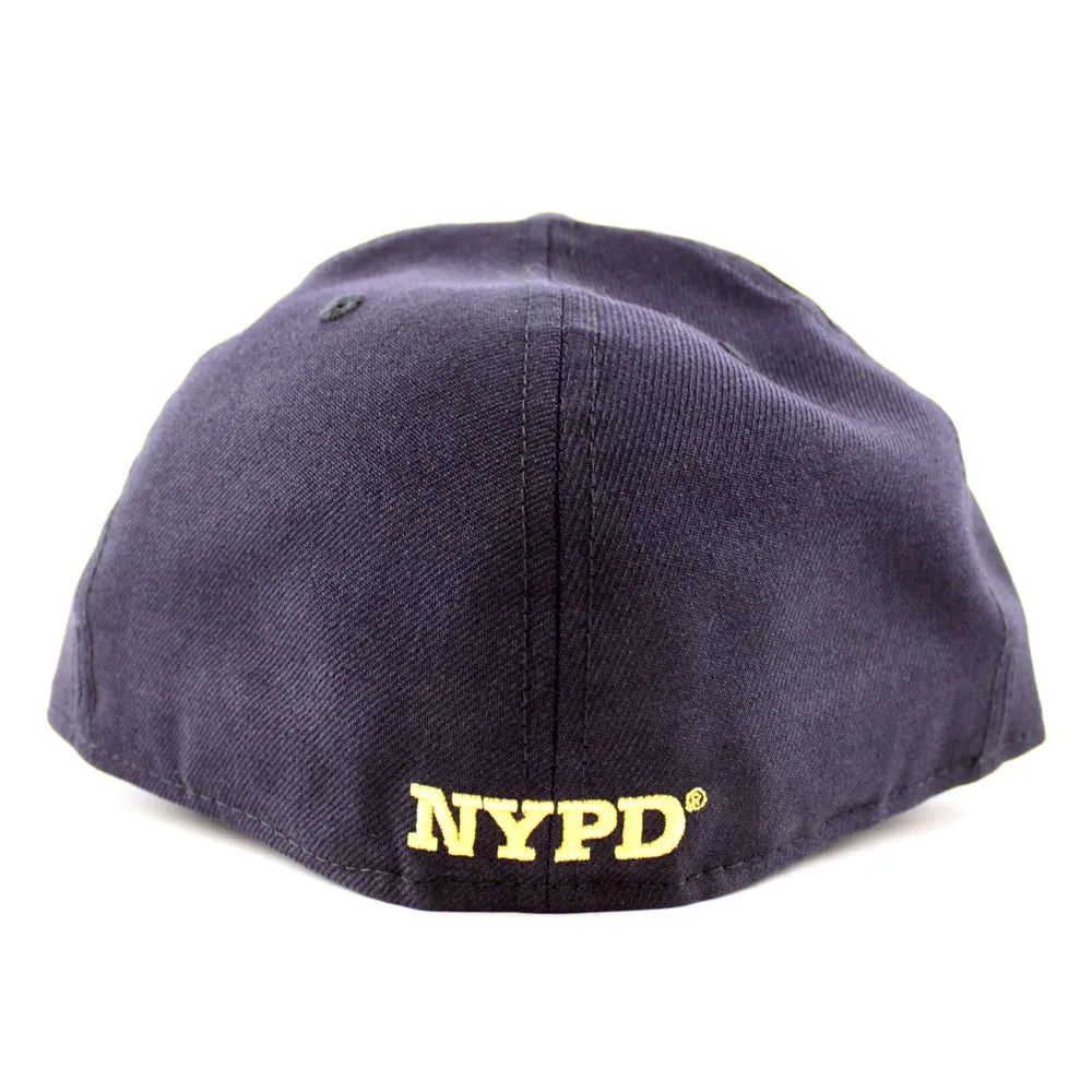 NYPD Shield New Era 59Fifty Fitted Hats (New York Police Department Gray Under Brim)