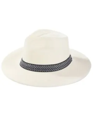 Off White Fedora Hat