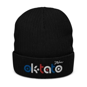 Ok Tato Ribbed knit beanie