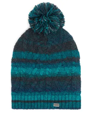 Ombre Pom Pom Hat