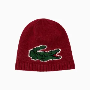 Oversized Pixel Croc Beanie