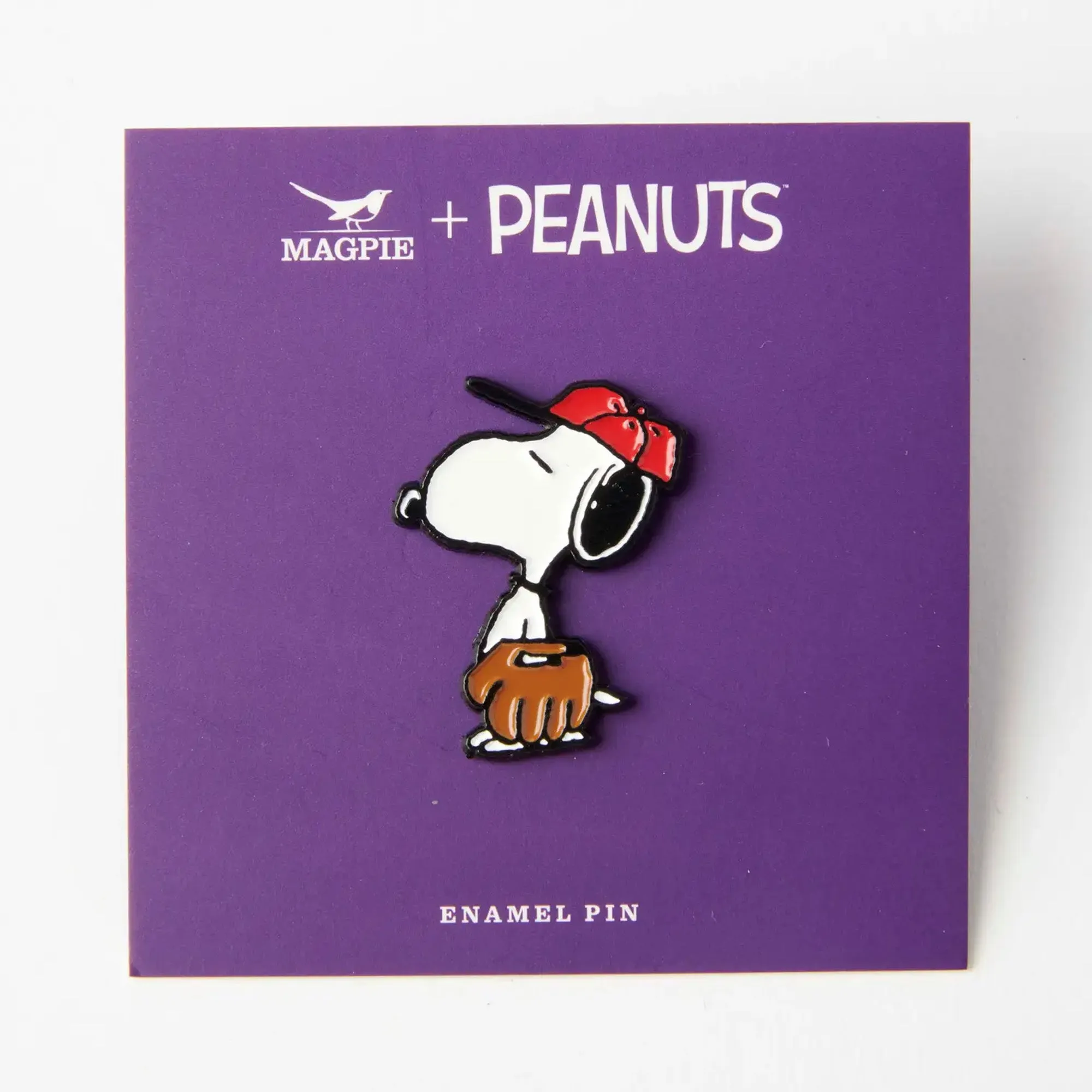 Peanuts Sport Enamel Pin - Baseball