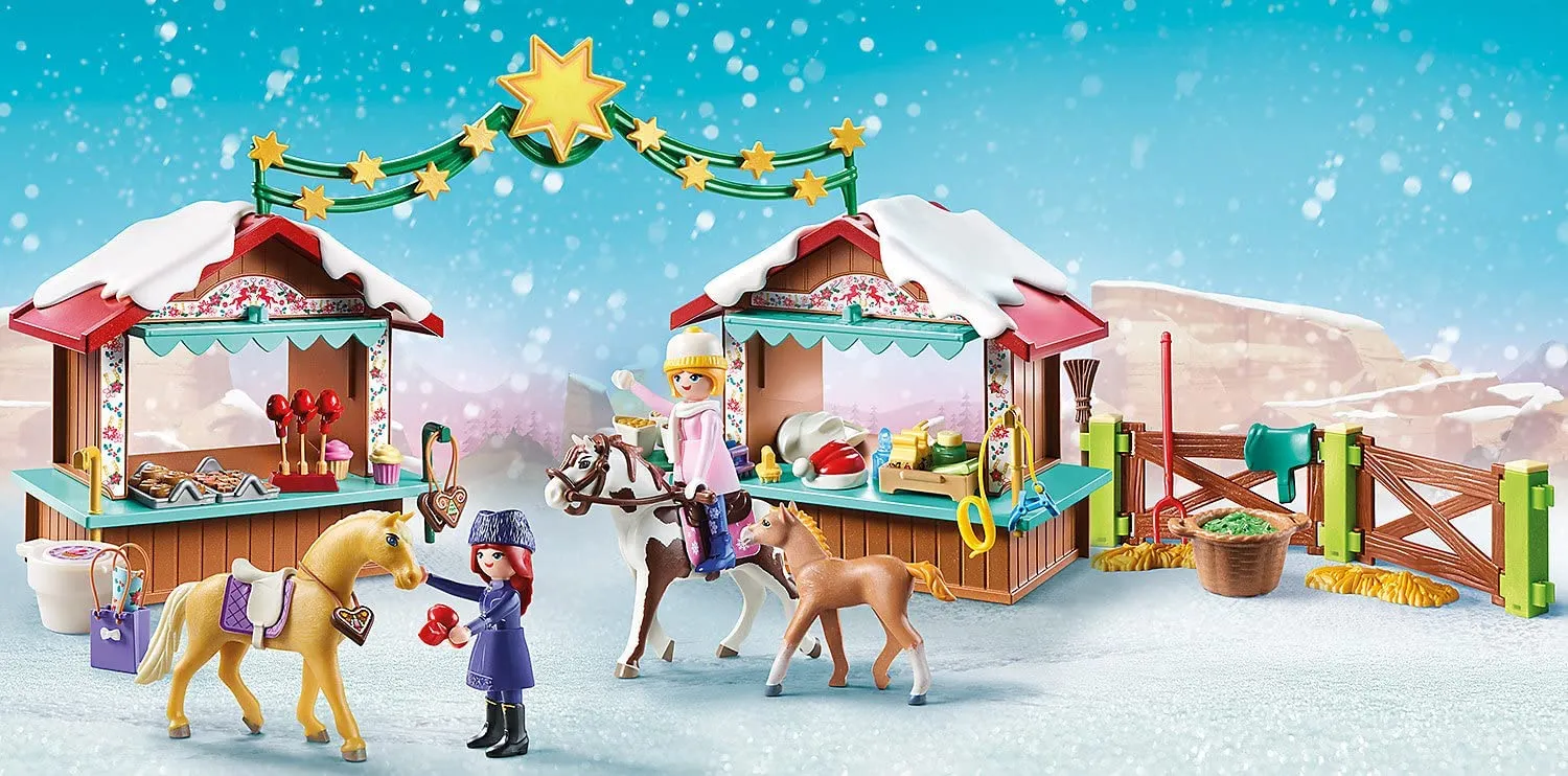 PLAYMOBIL 70395 Spirit Riding Free A Miradero Christmas Playset