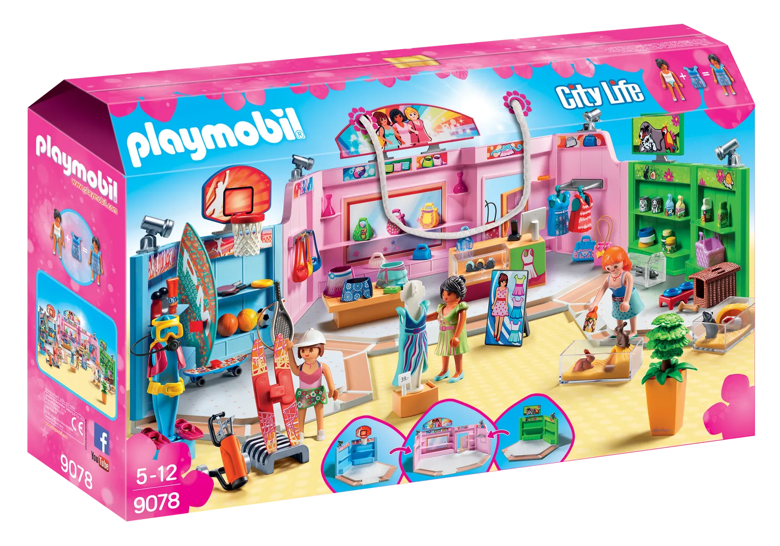 Playmobil City Life Shopping Plaza 9078