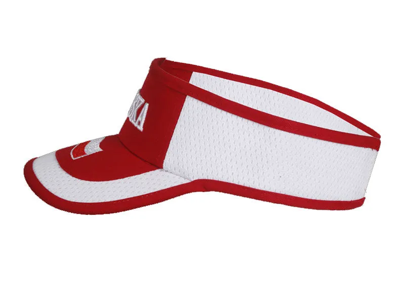 Polish Apparel Red & White Visor - Polska