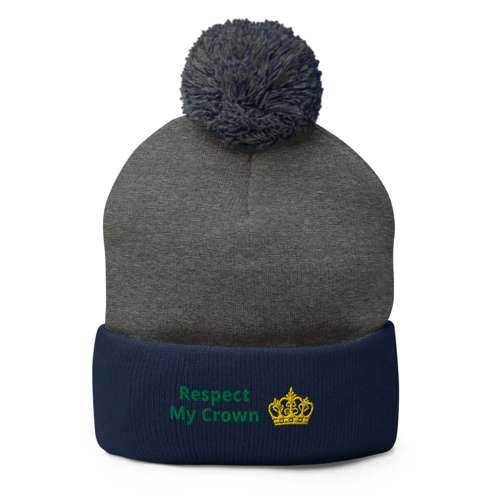 Queen Pom-Pom Beanie