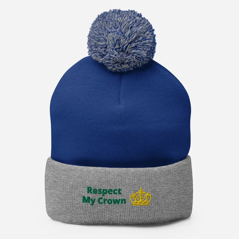Queen Pom-Pom Beanie