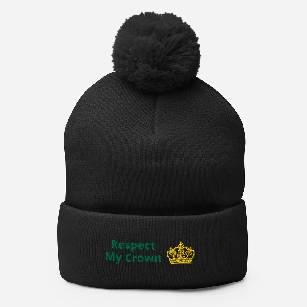 Queen Pom-Pom Beanie
