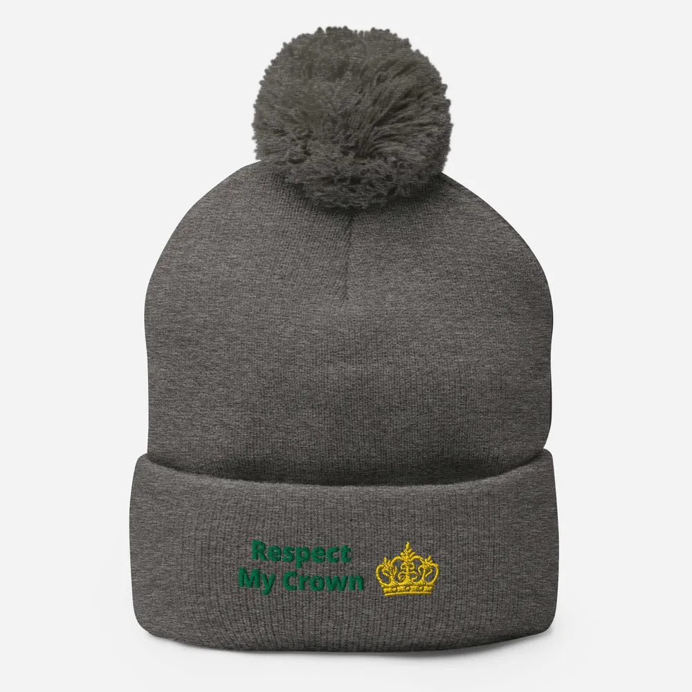 Queen Pom-Pom Beanie