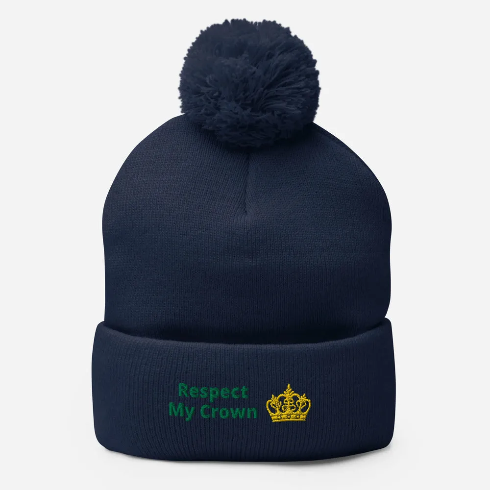 Queen Pom-Pom Beanie