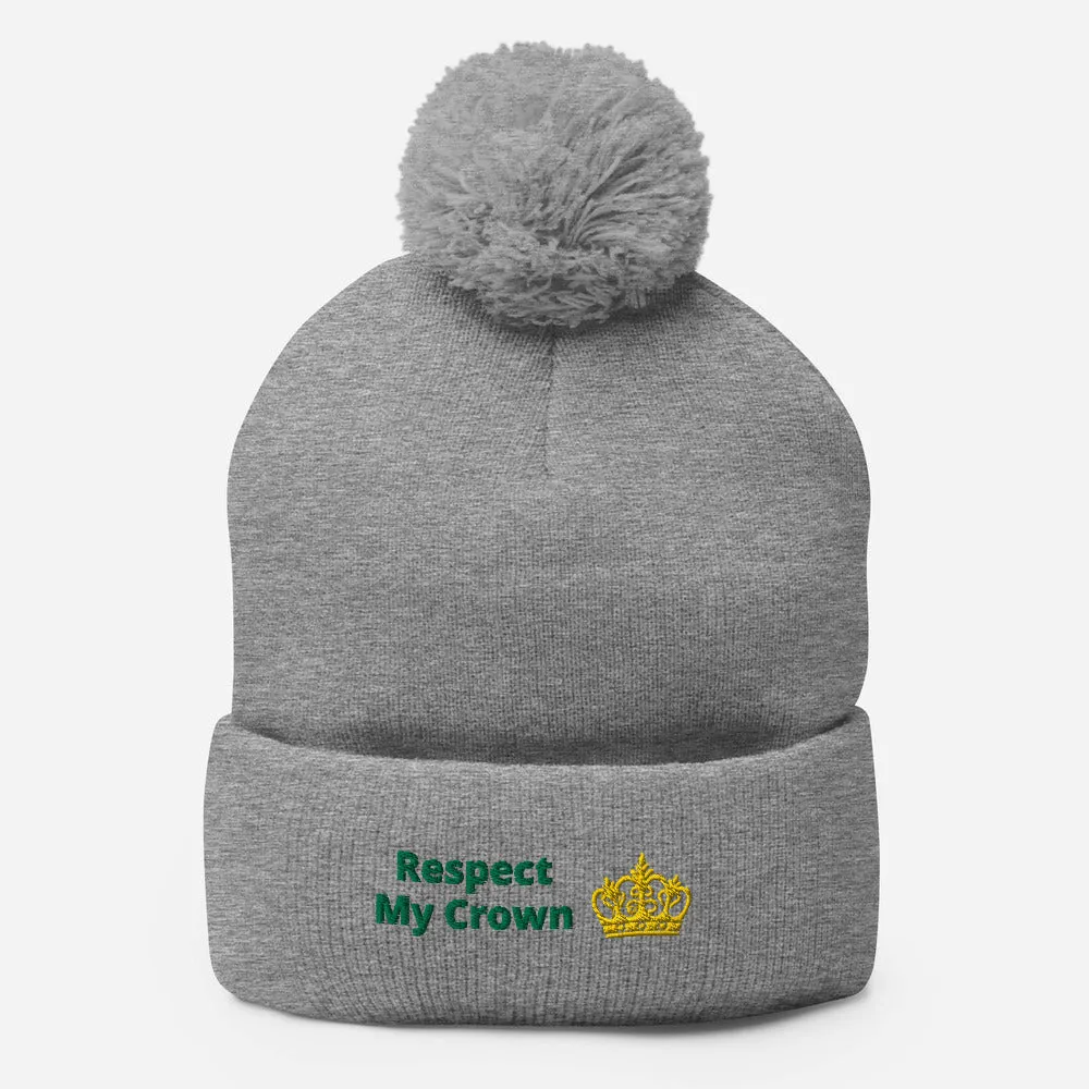 Queen Pom-Pom Beanie