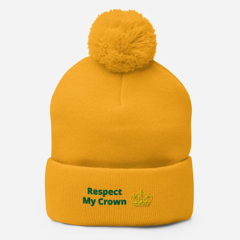 Queen Pom-Pom Beanie