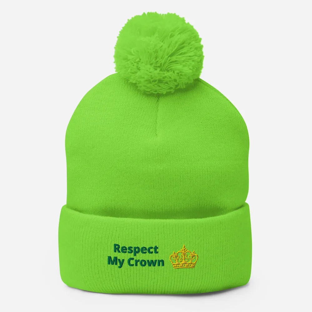 Queen Pom-Pom Beanie