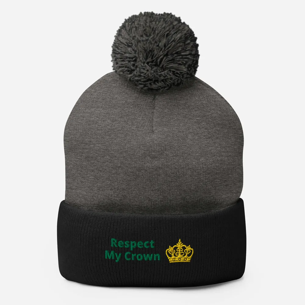 Queen Pom-Pom Beanie