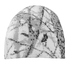 QuietWear Digital Knit Camo Beanie