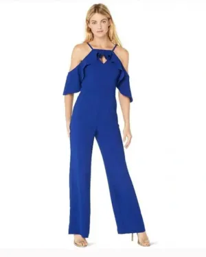 "Plaza" Blue Jumpsuit