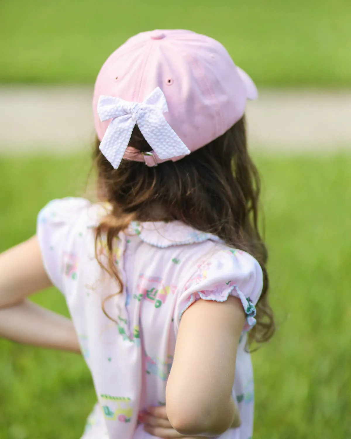 RAINBOW GOLF CART BOW BASEBALL HAT