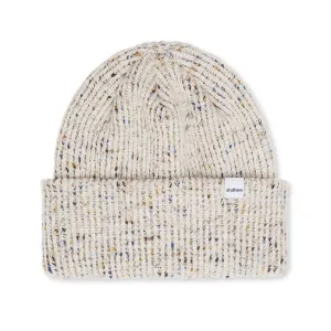 Recycled Cotton Melange 1X1 Rib Beanie