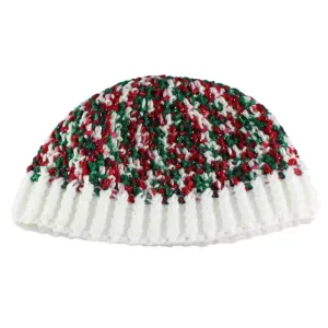 Red White Green Christmas Snug Beanie Hat Medium/Large - JMCH64ML