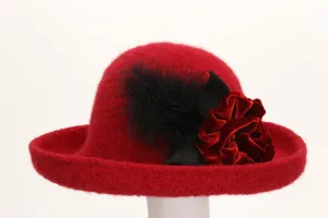 Red Wool Hat
