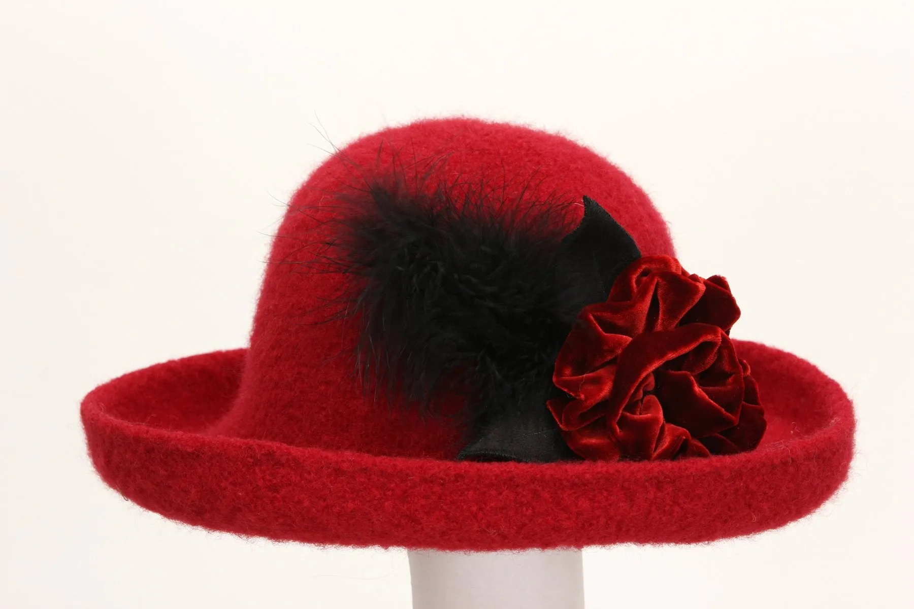 Red Wool Hat